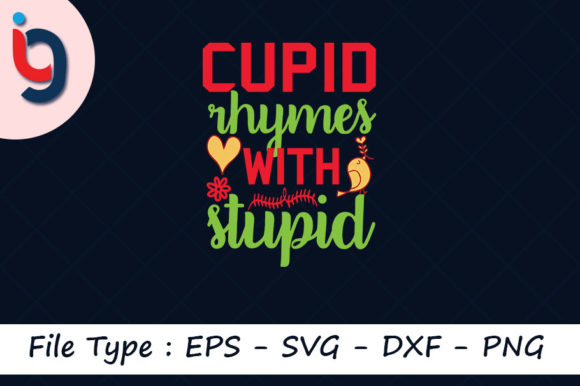 Anti Valentine's Day Svg Design, Cupid Rh