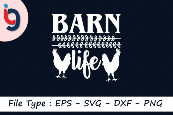 Farm House Svg Design, Barn Life
