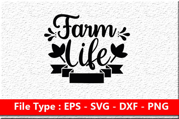 Farm House Svg Design, Farm Life