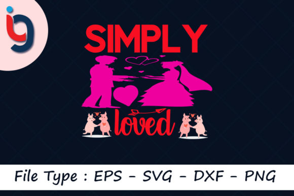 Valentine's Day SVG Design, Simply Love